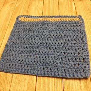 Hand crochet dish/washcloth